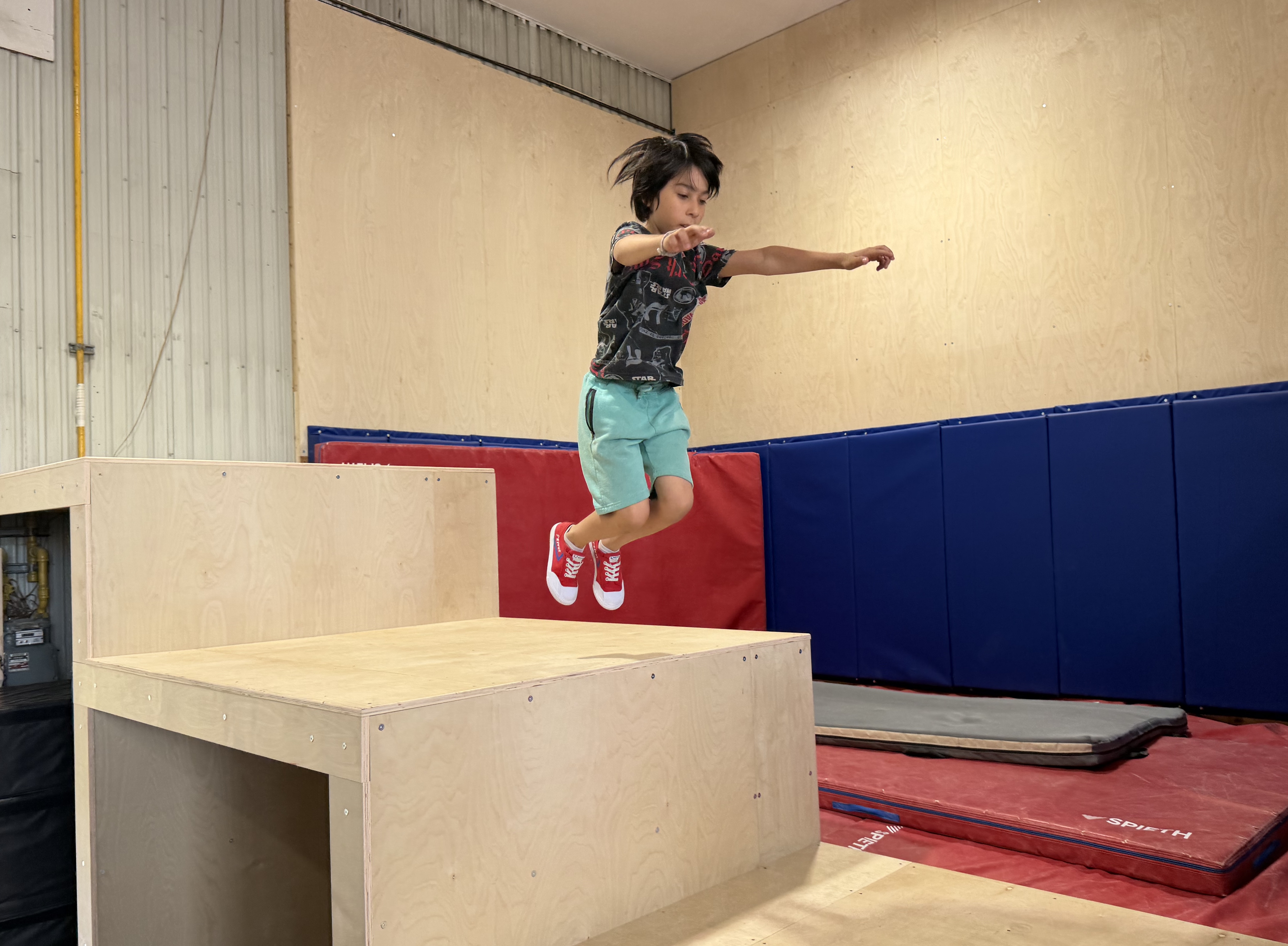 Gymnamic ouvre le premier centre de parkour de la région 
