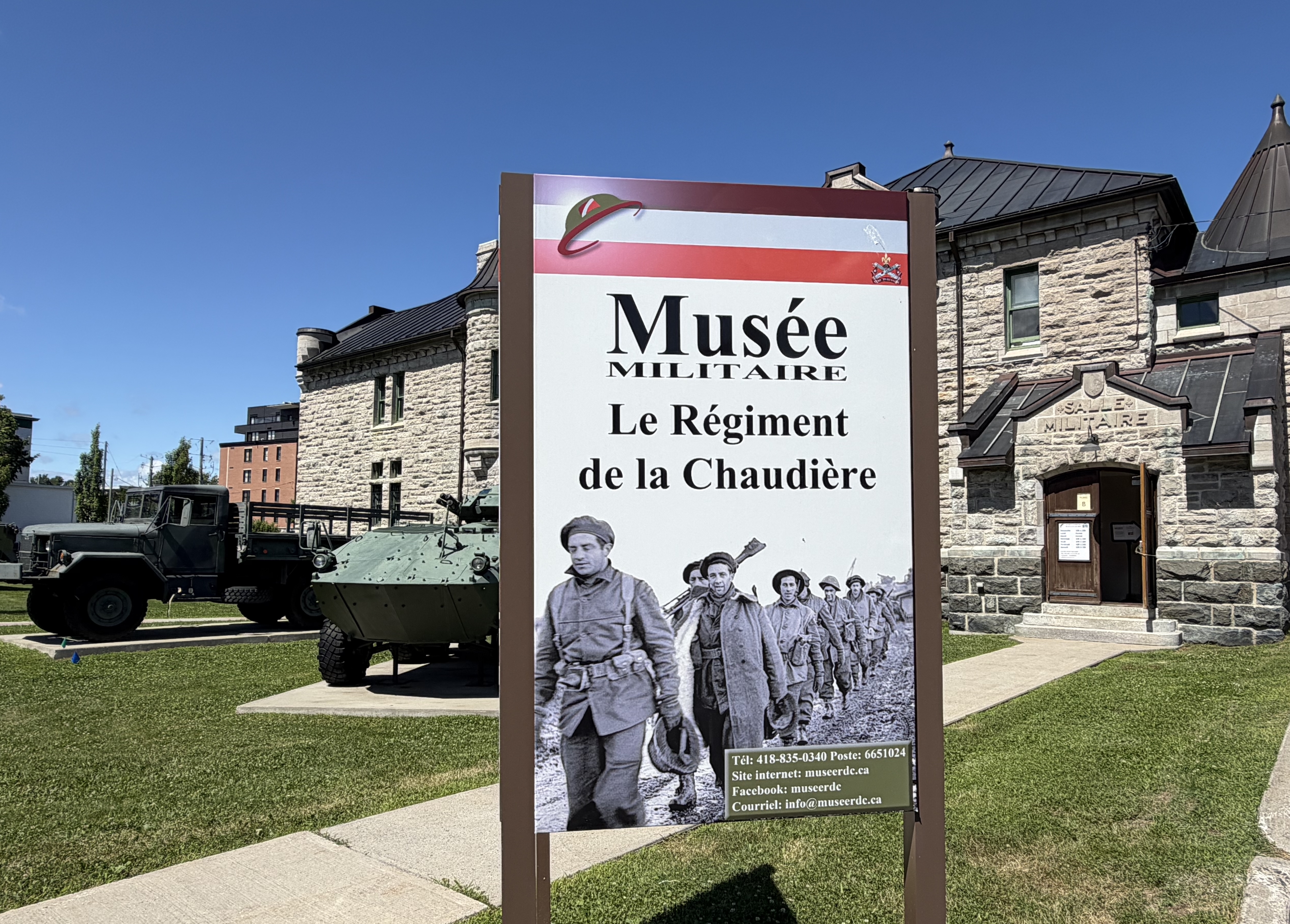 Des expositions tout l’été au Musée du Régiment de la Chaudière 