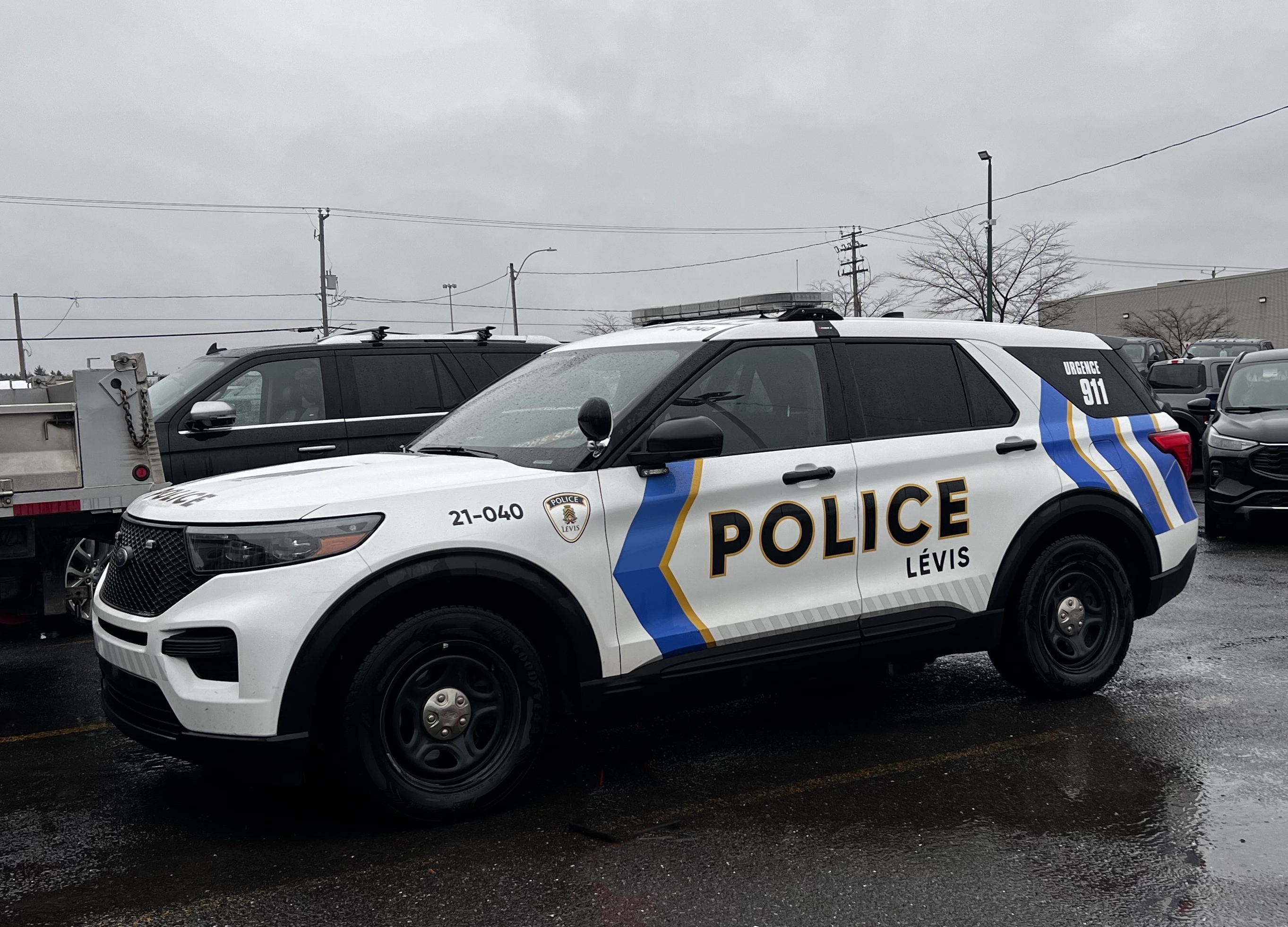Opération policière majeure sur le pont Pierre-Laporte