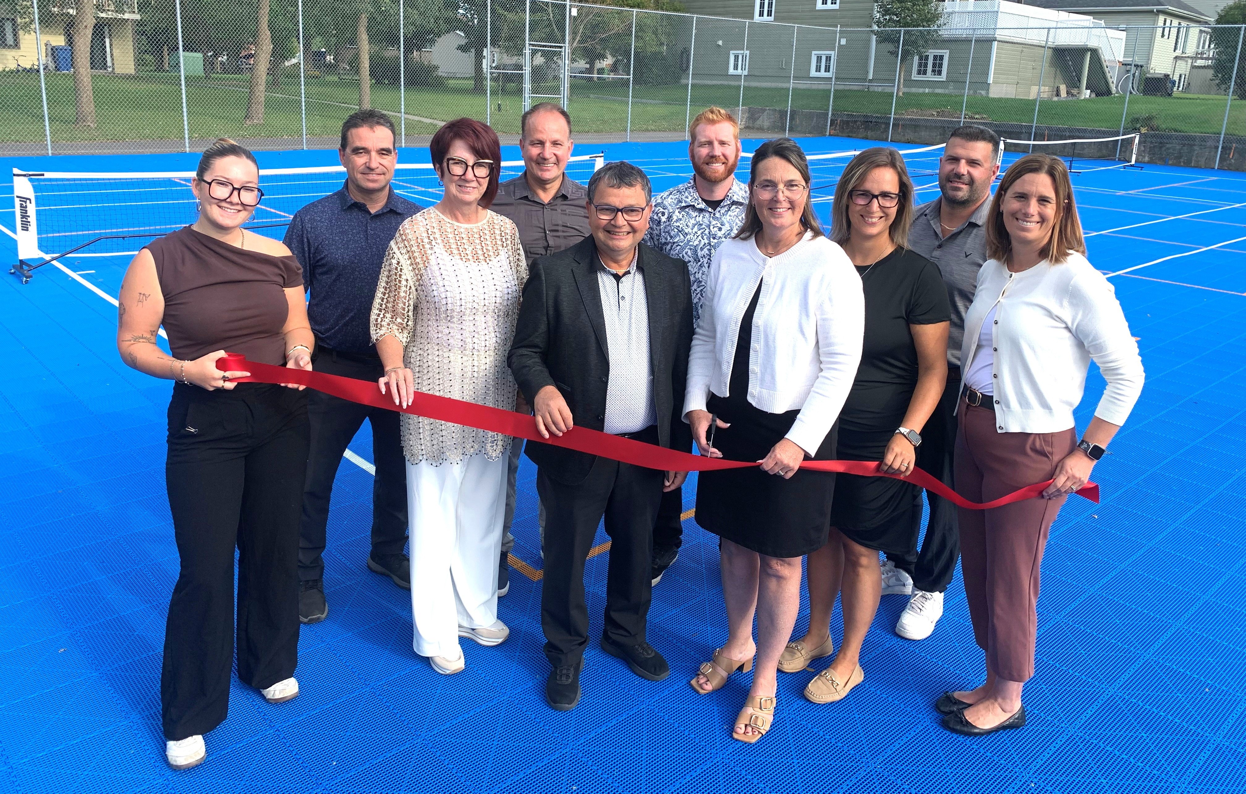 Nouveaux terrains sportifs à Saint-Narcisse-de-Beaurivage